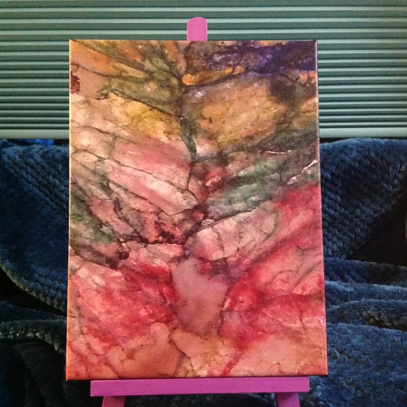 ARTISAN Photography Print on Canvas - Macro Shot of an Agate Taken By Me - Picture 2 of 11